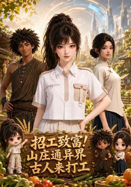 招工致富!山庄通异界古人来打工