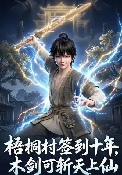 梧桐村签到十年,木剑可斩天上仙